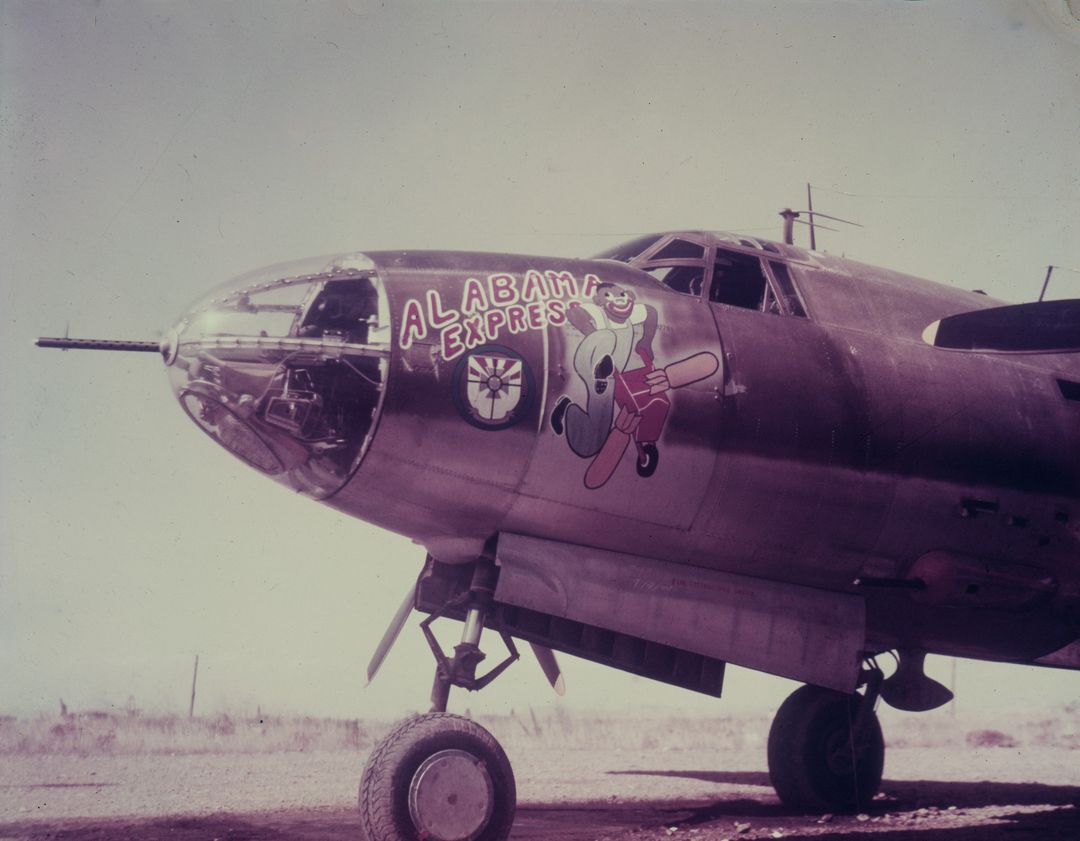 ALABAMA  EXPRESS B26 B-26 of the 12th AF.jpg