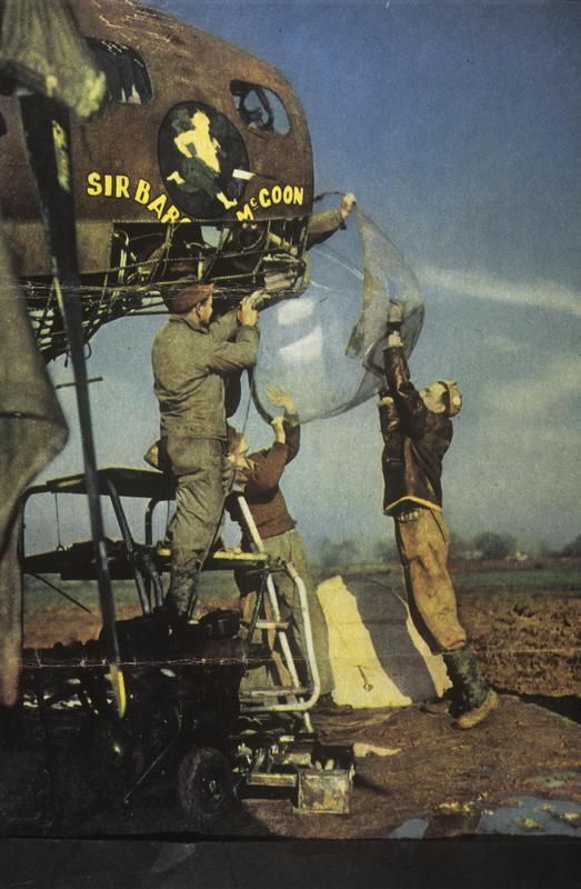 b17   changing nose cone.jpg