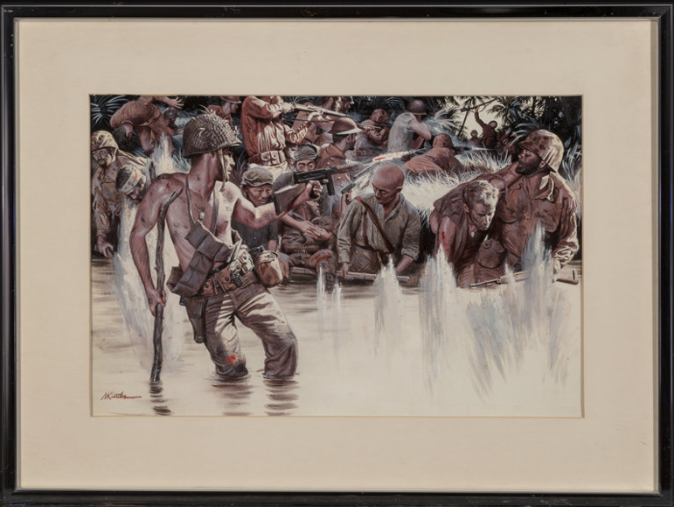 Capture  Mort Kunstler  100 day survival of Sgt Mchorten.PNG