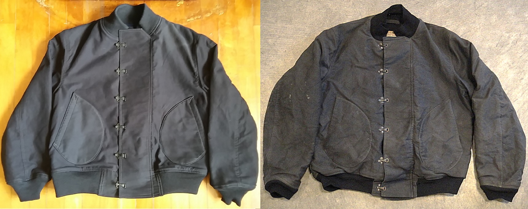 I has made myself an USN Deck Hook Jacket | Vintage Leather Jackets Forum