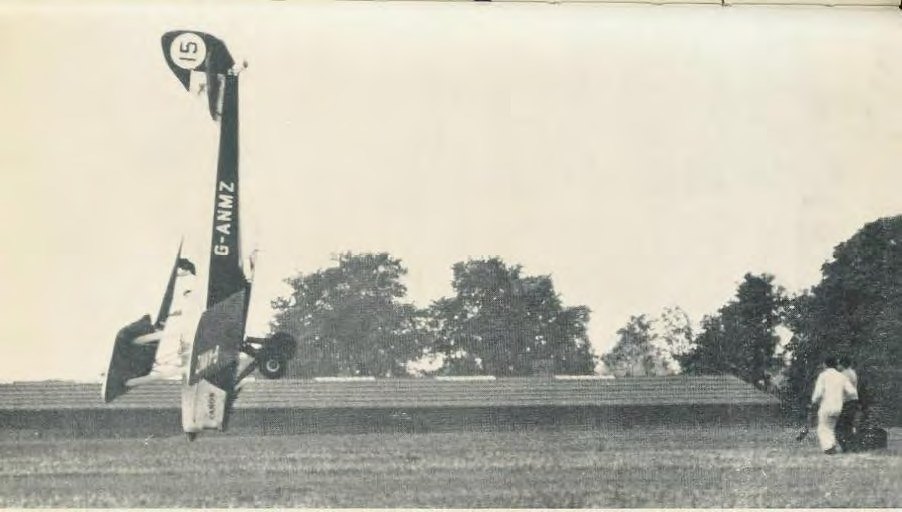 Don't try this at home! Lewis Benjamin ('Benjy') at Sywell in 1963..jpg