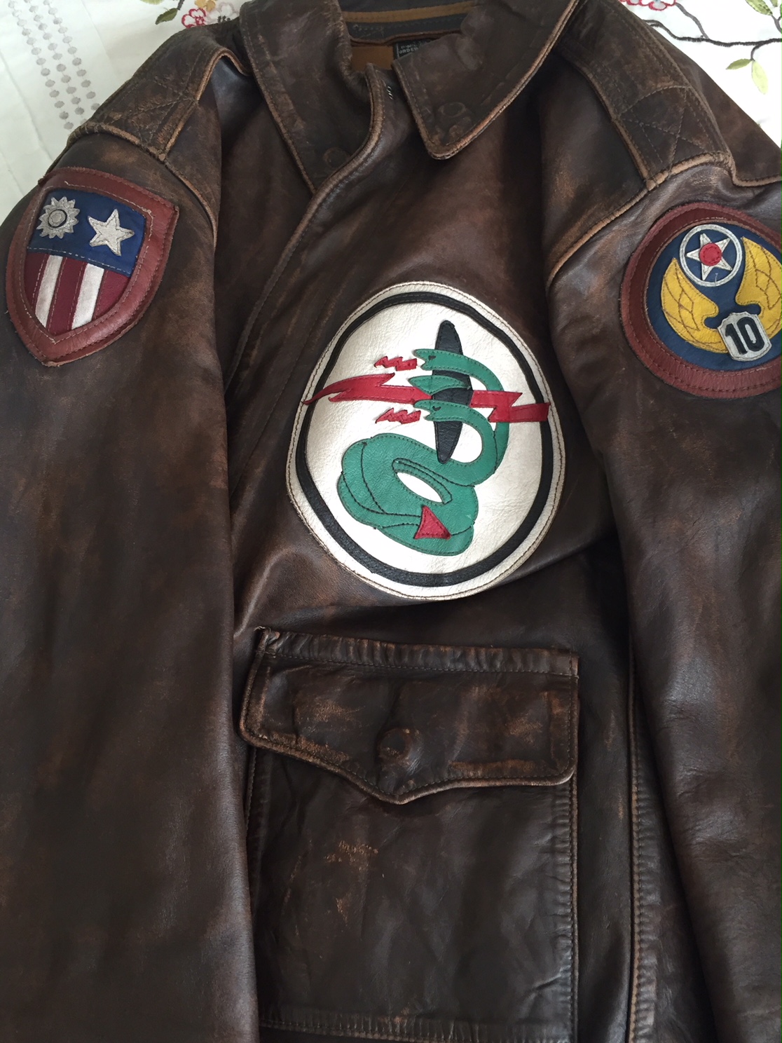Shoulder patch/ decal options | Vintage Leather Jackets Forum