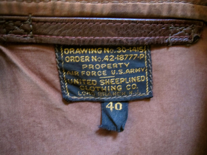 Buzz Rickson A2's | Vintage Leather Jackets Forum