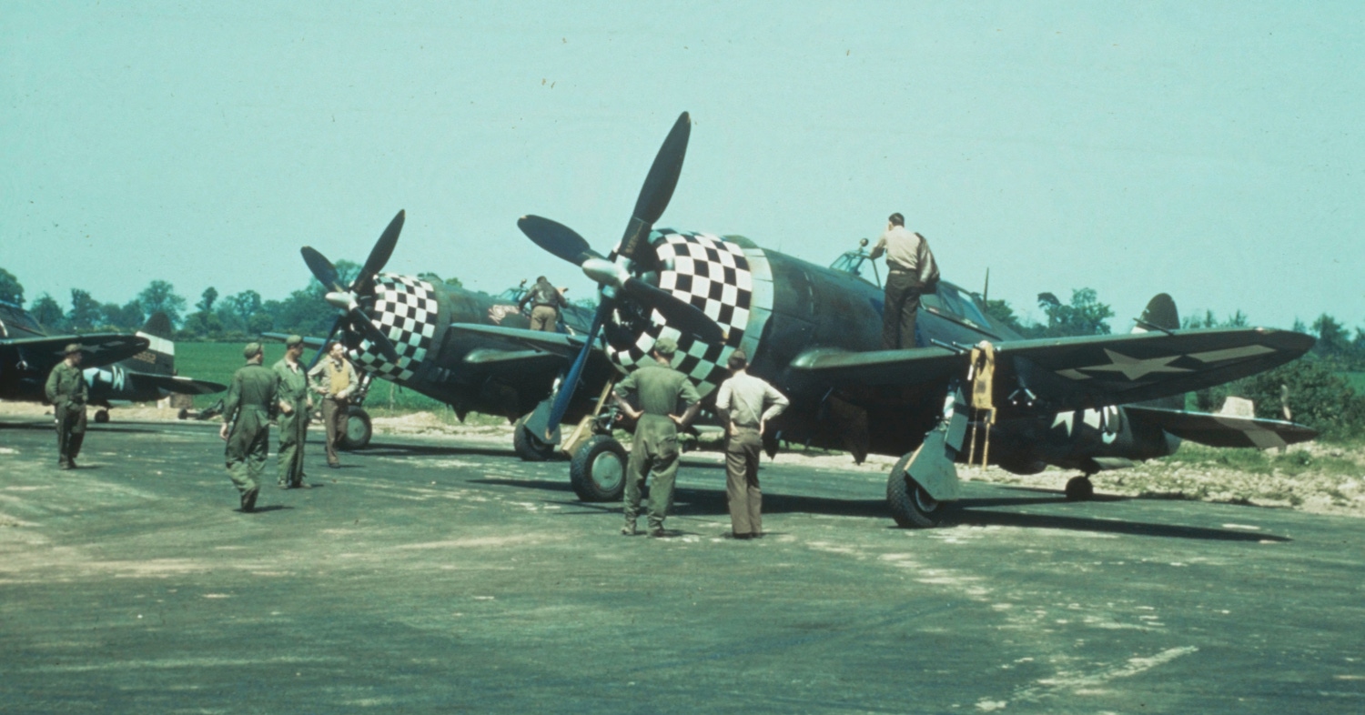 P-47 83rd Fighter Squadron, 78th Fighter Group at Duxford.jpg