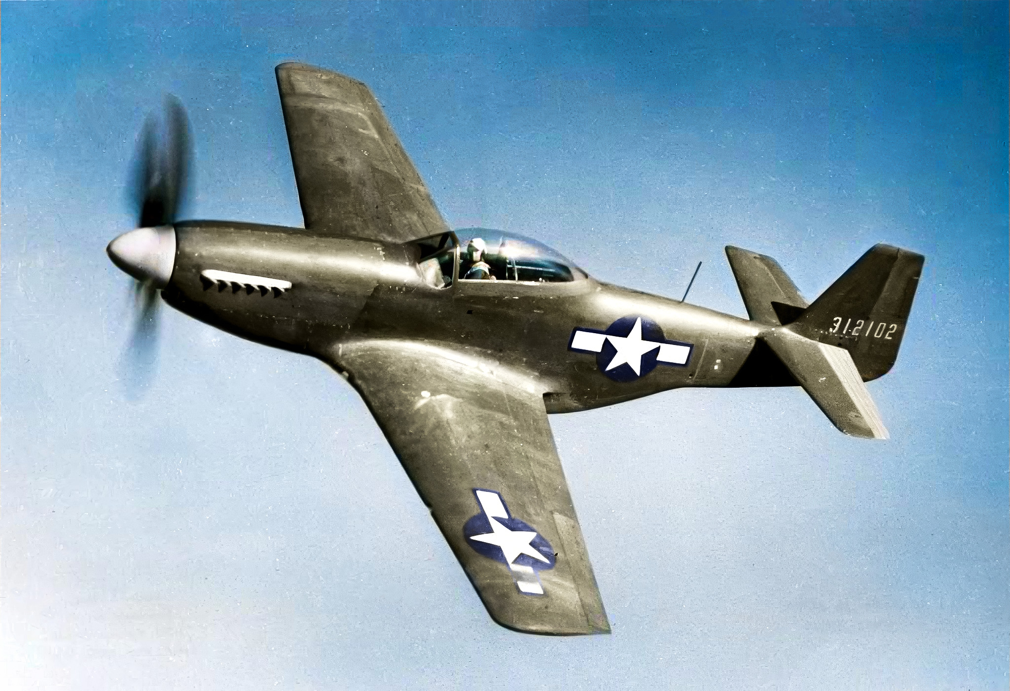 P-51D prototype in flight.jpg