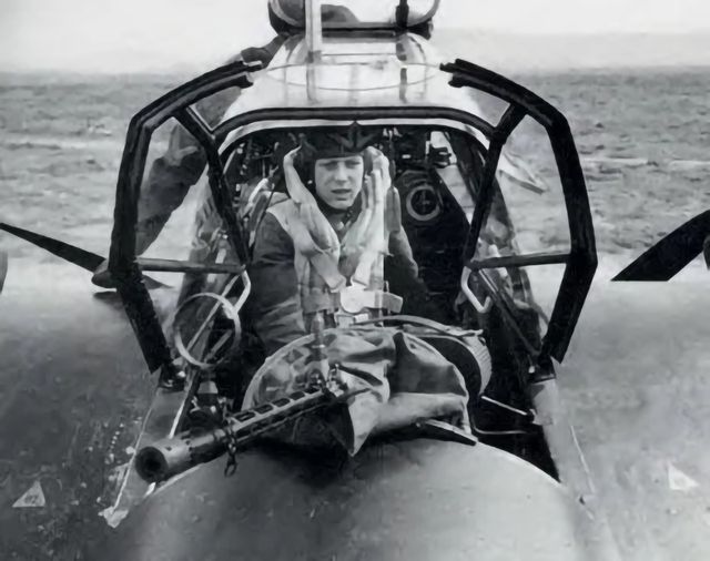 Rear Gunner position on a Messerschmitt Bf 110.jpg