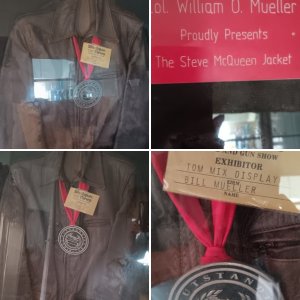 Steve Mcqueen jacket.  Not movie worn